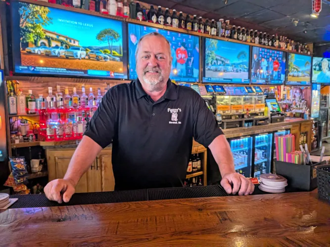 A special business mission at Fuzzy's